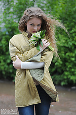 Curly naked women and teensfriend in bed