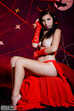 Lovely gorgeous erotic girls devil