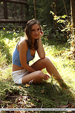 Galina a galina a loves taking leisurely walks and getting naked in the middle of the woods