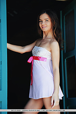 Brit brit shows off her tight body and meaty pussy as she flaunts her sexy night dress.