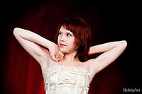 Young female angel