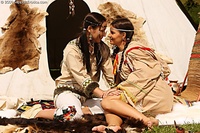 Native american cuties lap butts and fingeri