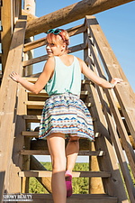 Teen amateur showy beauty