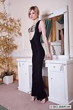 Naked girl in shower