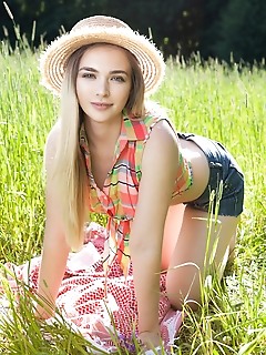 Farmland beauty naked