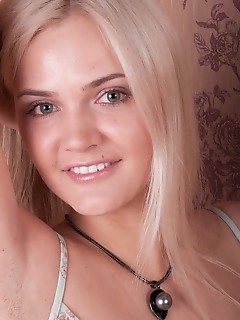 Huge boobs, wide smile