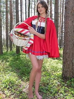 Hot and incredibly sexy brunette teen posing in her little red outfit and gets naked to show you her amazing body. Hot and incredibly sexy brunette teen posing in her little red outfit and gets naked to show you her amazing body.