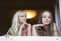 Young glamour models